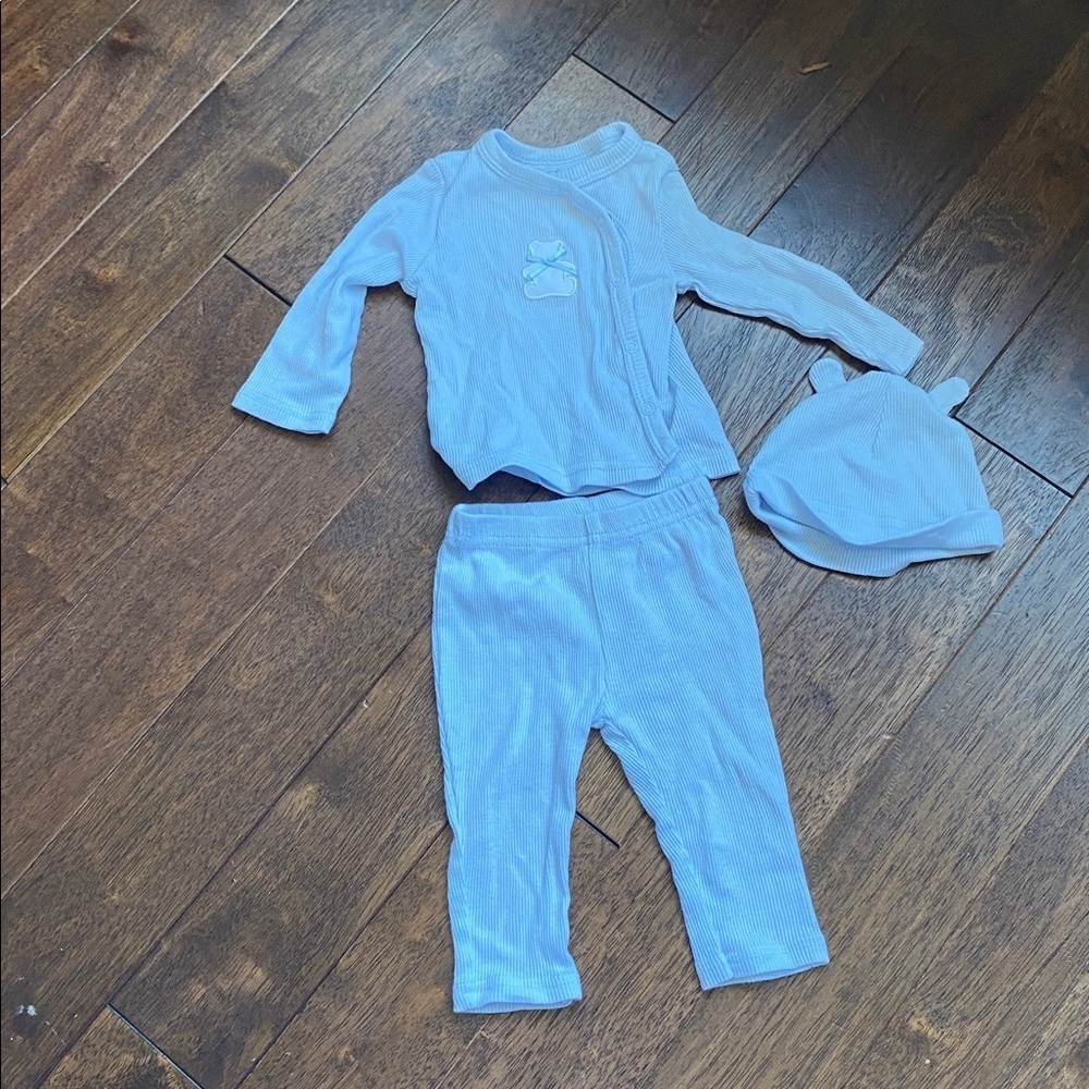 Cozy Blue Kids Matching Set